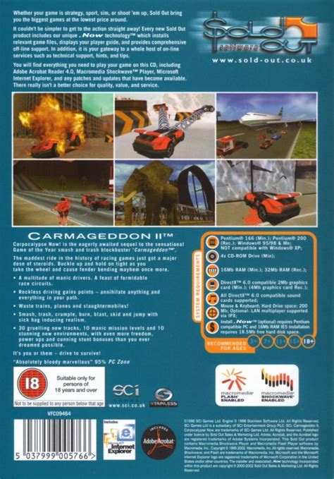 Carmageddon 2 Box Shot for PlayStation - GameFAQs