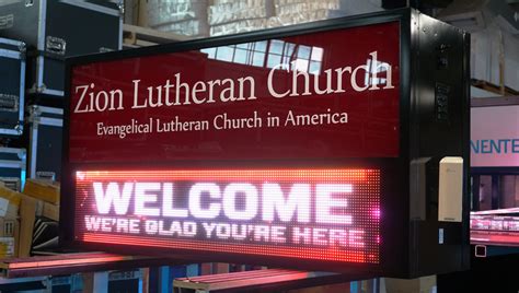 Church LED Signs | #1 Digital Church Signs | MEGA Sign Inc