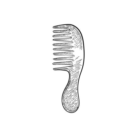 Vintage illustration of a comb - Download Free Vectors, Clipart Graphics & Vector Art