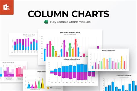 Column Chart PowerPoint Template | Nulivo Market