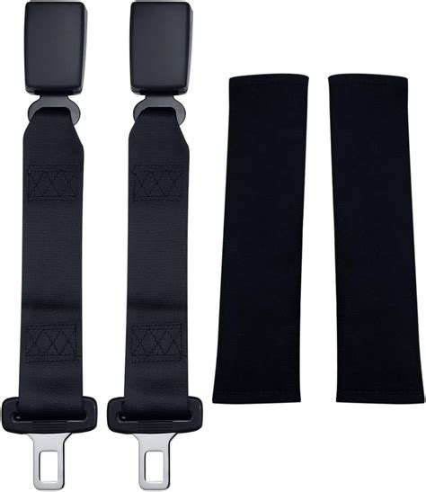 14" Seat Belt Extender with Pads, Comfortable and Convenient for Car ...