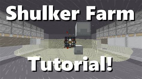 Minecraft Shulker Farm Tutorial! - YouTube