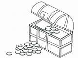 Gold Coins Coloring Pages At GetColoringscom  Free Printable sketch template