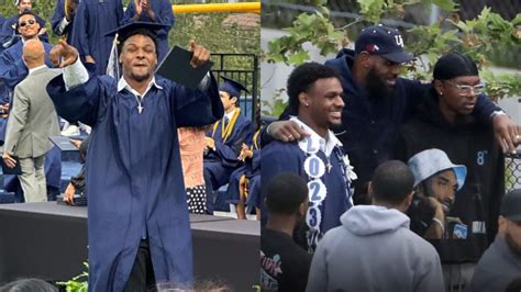 Bronny James Officially Graduates From Sierra Canyon High School: 'Fly ...