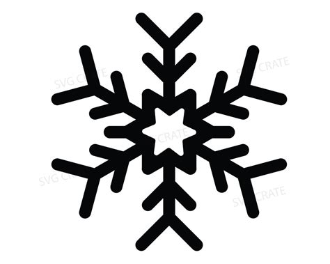 Snowflake SVG File, Instant Download, Winter SVG, Christmas SVG, Cricut - Etsy