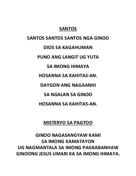 1 st communion mass songs copy