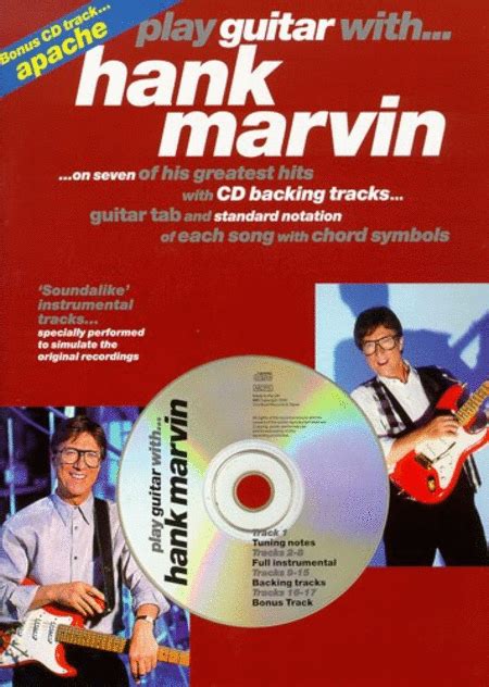 Play Guitar With... Hank Marvin By Hank Marvin - Book With CD Sheet ...