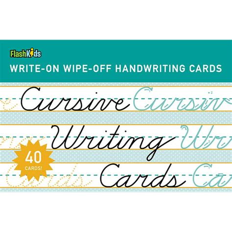 Cursive Writing Cards - Walmart.com - Walmart.com
