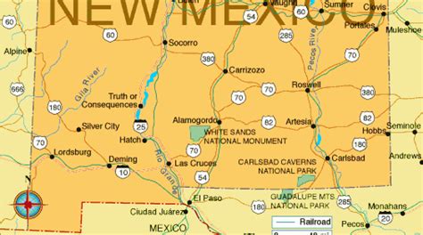 Silver City New Mexico Map - Middle East Political Map