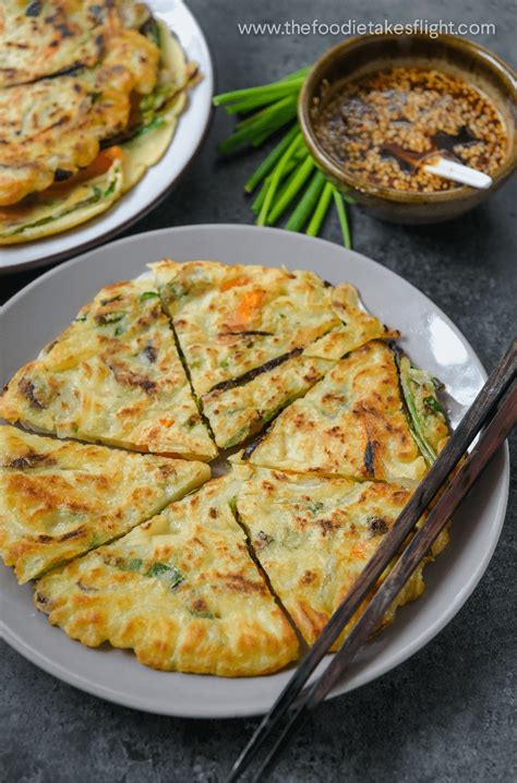 Vegan Pajeon 파전 (Korean Scallion/Green Onion Pancakes) - The Foodie ...