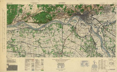 The Arnhem Battle Map: A Visual Chronicle Of Operation Market Garden ...