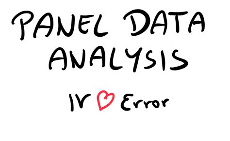 Panel data analysis excel - hromidentity