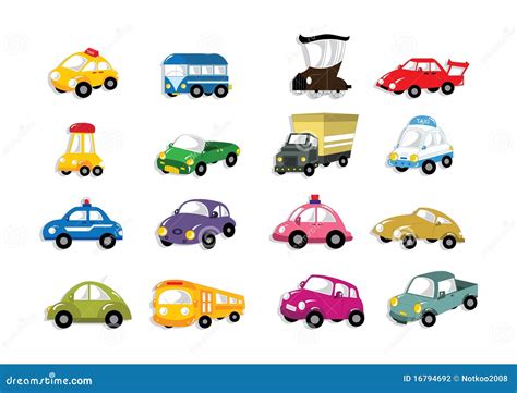 Cartoon car icon stock vector. Illustration of lorry - 16794692