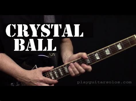 Styx Crystal Ball Guitar Solo - YouTube