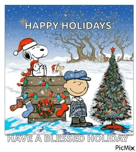 Merry Christmas Charlie Brown GIF - Merry Christmas Charlie Brown ...