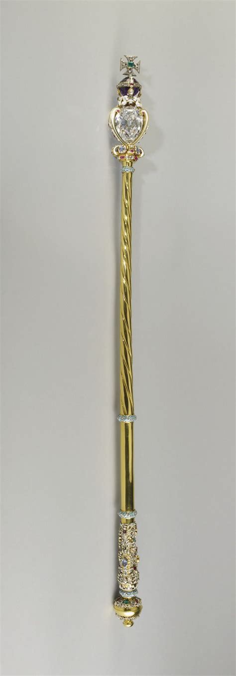 The Majestic Sovereign's Sceptre with Cross