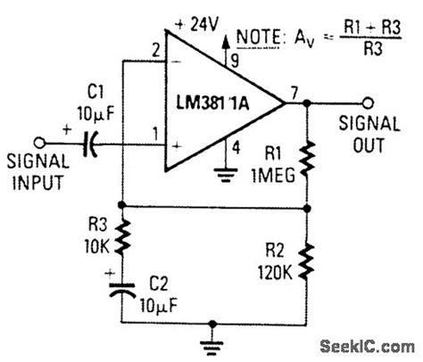 LOW_NOISE_AMPLIFIER - Amplifier_Circuit - Circuit Diagram - SeekIC.com