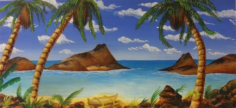 50 - Tropical Beach Scene