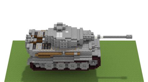 Tiger I Remake (4:1) Minecraft Project