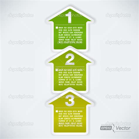 Next step arrow boxes — Stock Vector © RoboLab #22585443