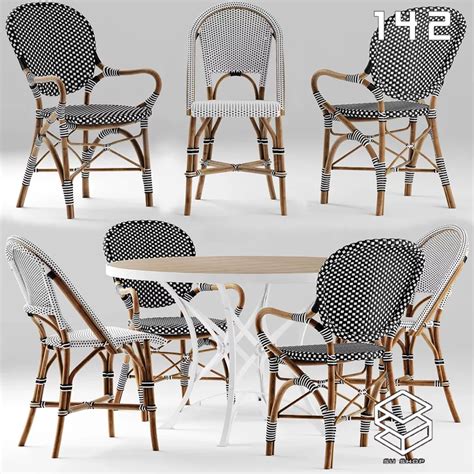 MODERN DINING TABLE SET – SKETCHUP 3D MODEL – VRAY OR ENSCAPE – ID06472 | SketchUp Store