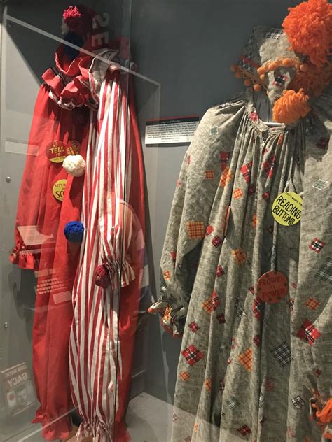 Serial killer John Wayne Gacy’s Clown Outfits, located at the Alcatraz Crime Museum in Pigeon ...