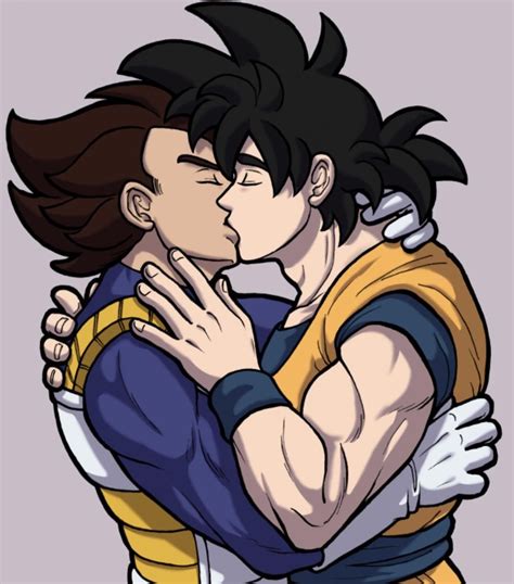 Goku kissing vegeta vol 1 : r/peepeeshart