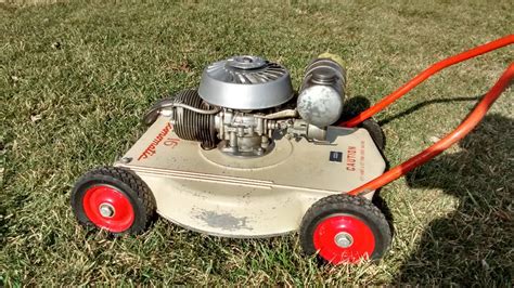 Antique Vintage Monark Silver King Mower Lawnmower with Power Products Engine | eBay | Lawn ...