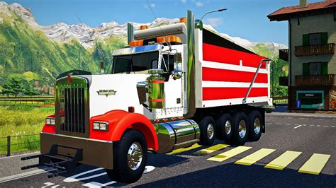 FS19 - Kenworth W900 Dump Truck Pack V1.0 | Farming Simulator 19 | Mods.club