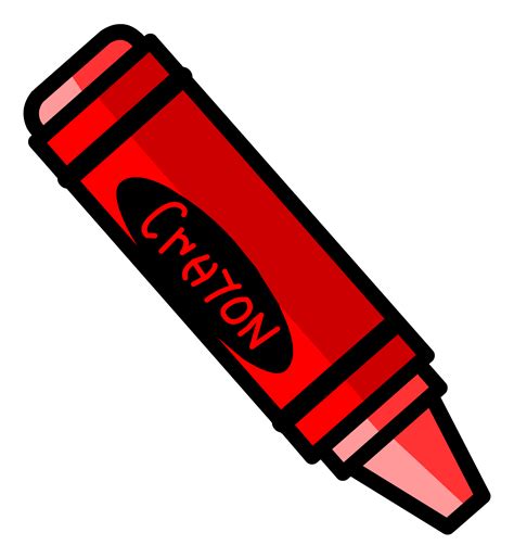 Red Crayon Clip Art Free Clipart Images - Imagenes De Crayola Animada - Png Download - Full Size ...