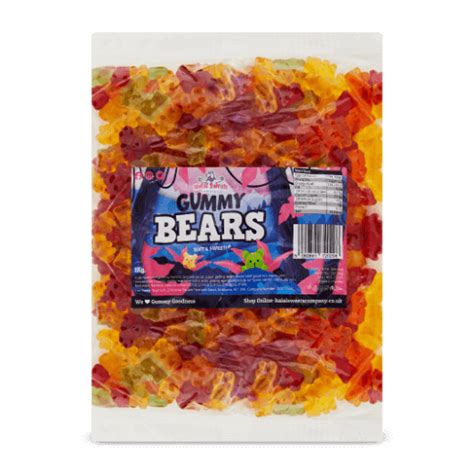 Gummy Bears - Bulk Bag (1Kg.) - Halal Sweets Company