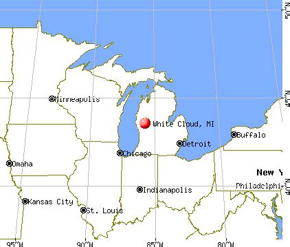 White Cloud, Michigan (MI 49349) profile: population, maps, real estate, averages, homes ...