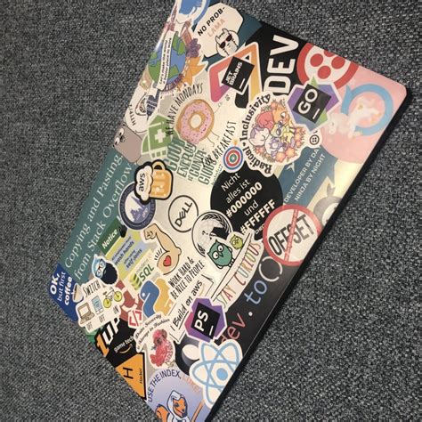 Stickers on your laptop? - DEV Community