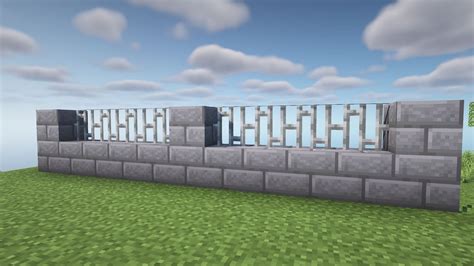 Stone Fence Minecraft