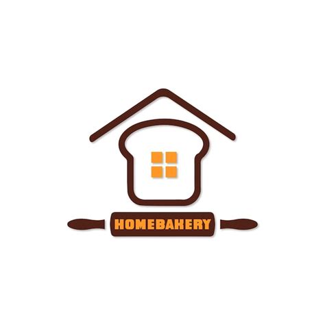 Premium Vector | Home bakery logo