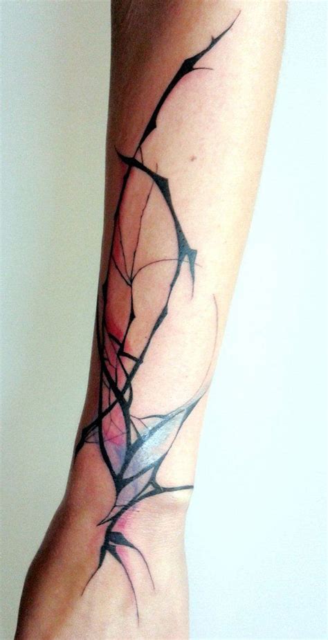 Abstract Tattoo Art on arm hand - 60 Mind Blow Abstract Tattoos