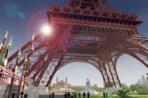 Virtual Reality Guided Tour At The Eiffel Tower