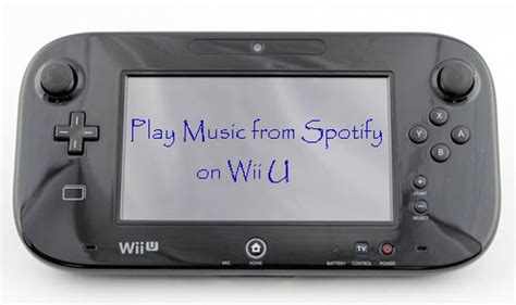 How to Play Spotify on Wii U