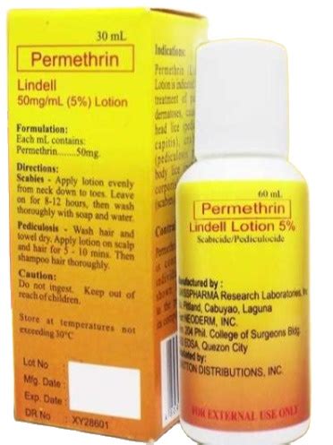 LINDELL Permethrin Lotion 50mg/ml (5%) | Lazada PH