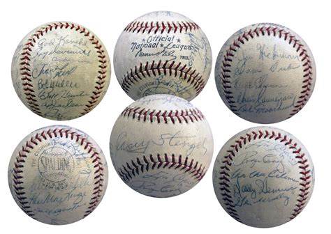 Lot Detail - 1962 New York Mets Team Signed Ball -- With Hall of Famers ...