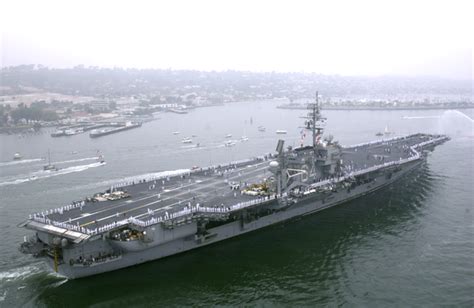 Uss Constellation (cv 64) Returns To Its Homeport Of San Diego, Calif., Following And Extended ...