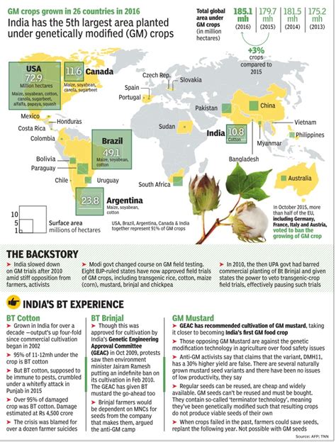 Genetically modified crops: India - Indpaedia