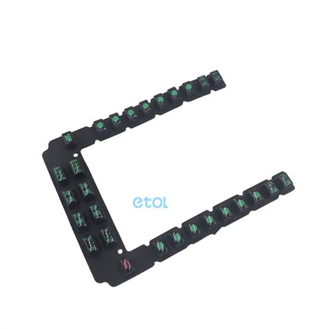 Custom waterproof rubber conductive silicone keypad manufacture - ETOL