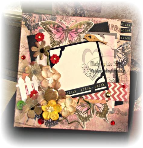 Louise Sims Papercrafter: Mini album for my "DIY" box