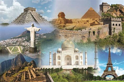 Seven wonders of the world - barcodeatila