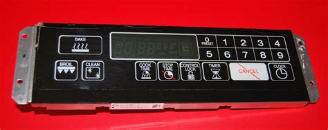 Part # 8507P121-60 - $120 Maytag Gas Oven Control Board (used, overlay fair - Black)