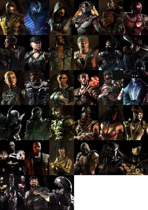 Mortal Kombat X Characters by MnstrFrc on DeviantArt