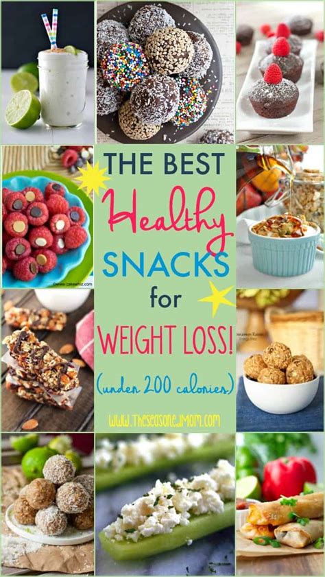 The Best Healthy Snacks for Weight Loss (Under 200 Calories!) - The Seasoned Mom