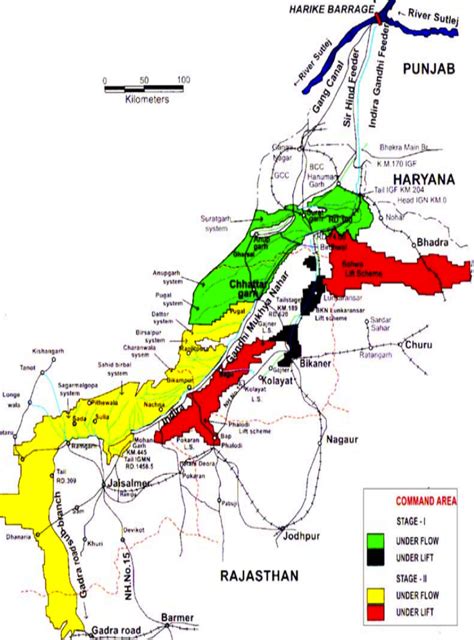 Rajasthan Irrigation: Indira Gandhi Canal - RajRAS | RAS Exam Preparation