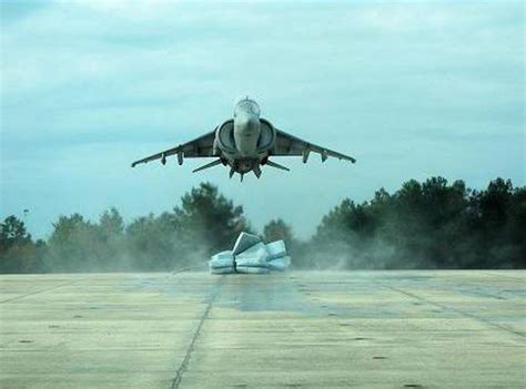 Wheels-Up Harrier Jump Jet Landing On Mattresses. What Could Possibly Go Wrong? - Aviation Humor